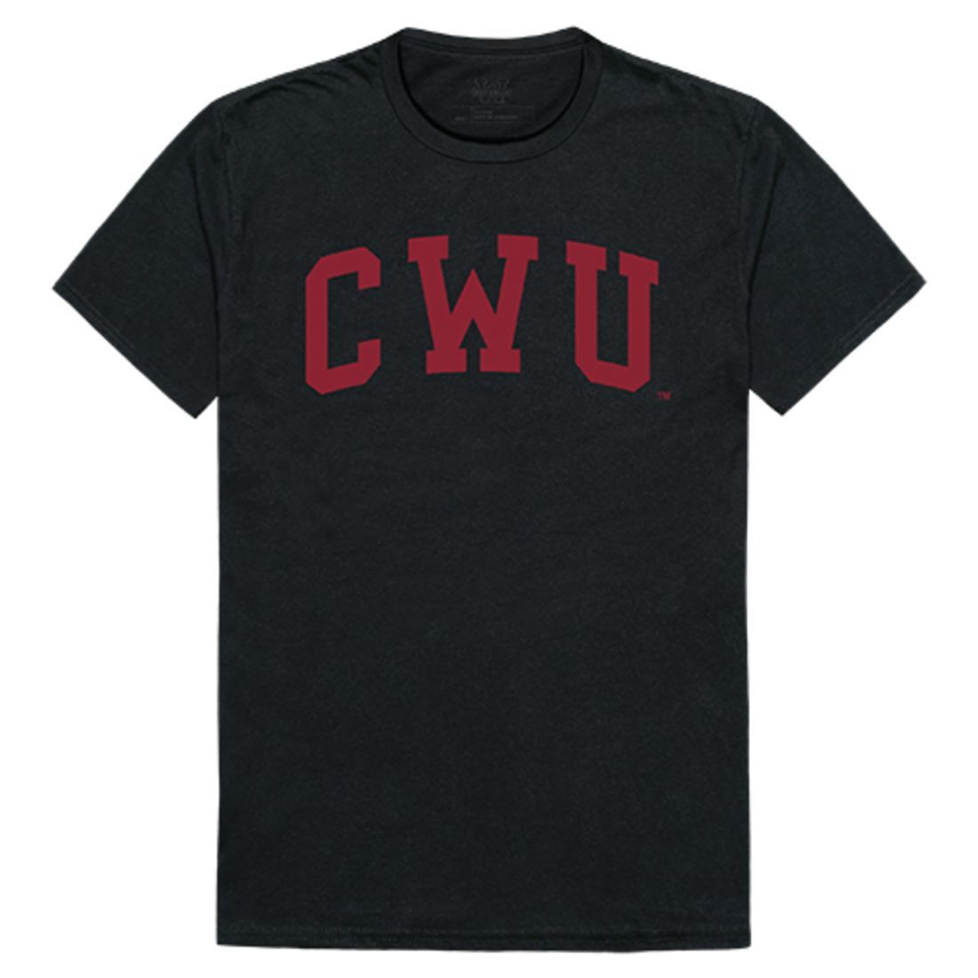 CWU Central Washington University Wildcats College T-Shirt Black-Campus-Wardrobe