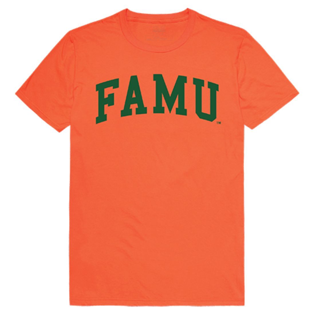 FAMU Florida A&M University Rattlers College T-Shirt Orange-Campus-Wardrobe