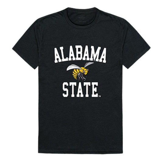 ASU Alabama State University Hornets Arch T-Shirt Black-Campus-Wardrobe