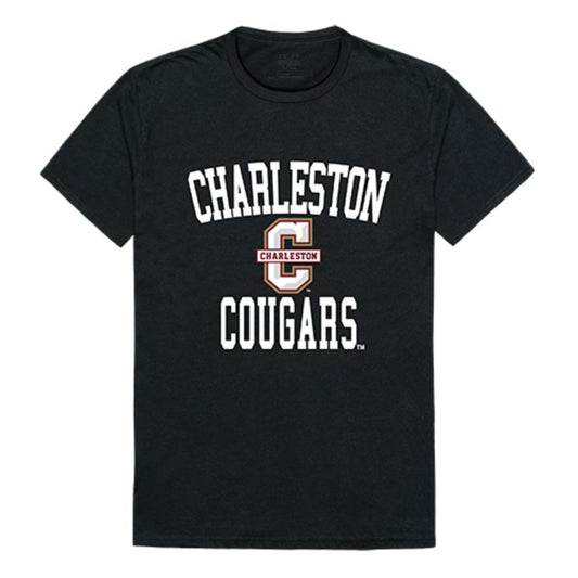 College of Charleston Cougars Arch T-Shirt Black-Campus-Wardrobe