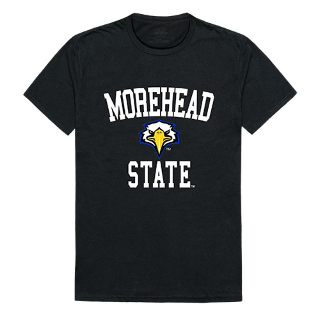 Morehead State University MSU Eagles Arch T-Shirt Black-Campus-Wardrobe