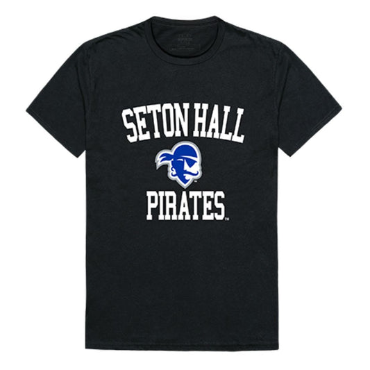 Seton Hall University Pirates Arch T-Shirt Black-Campus-Wardrobe