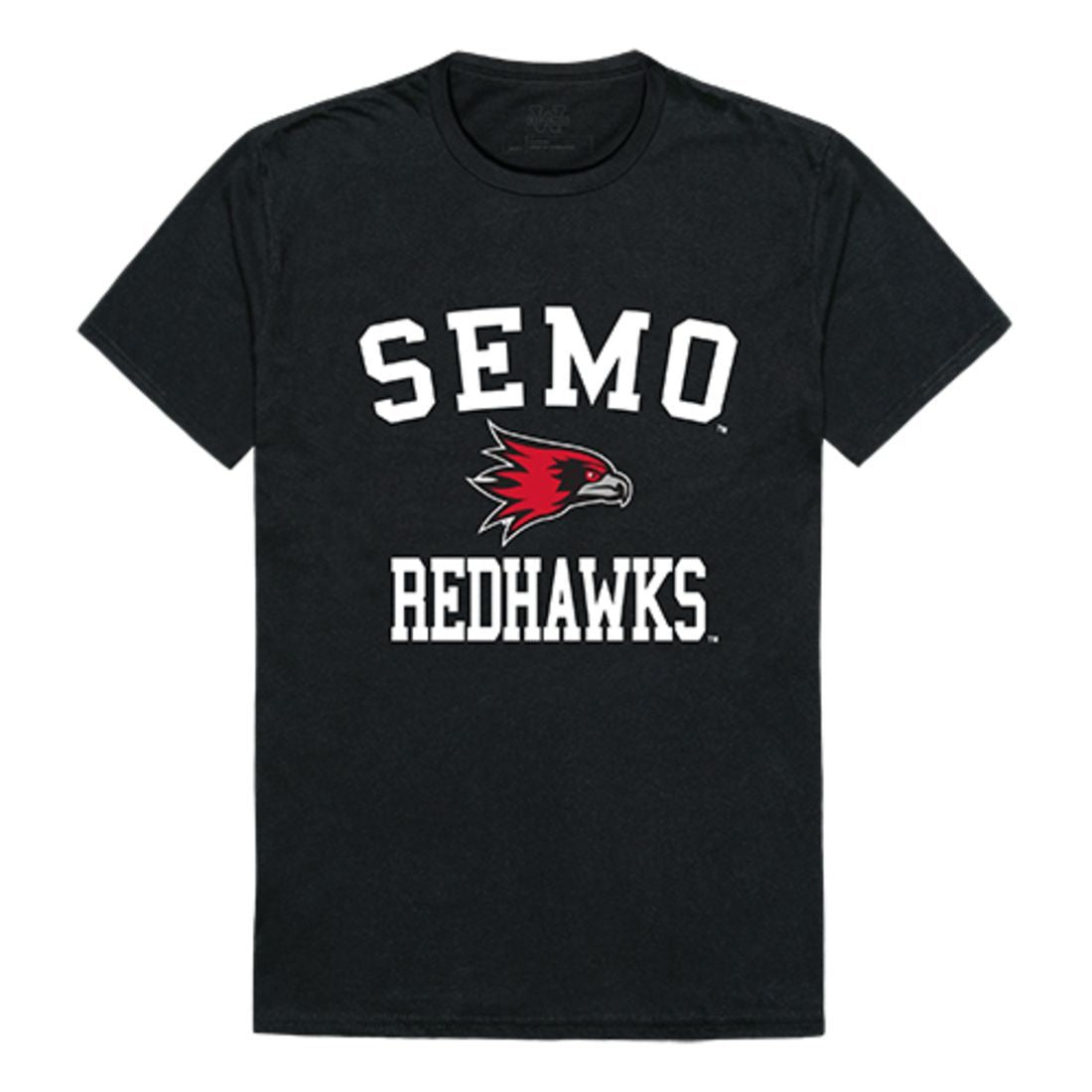 SEMO Southeast Missouri State University Redhawks Arch T-Shirt Black-Campus-Wardrobe