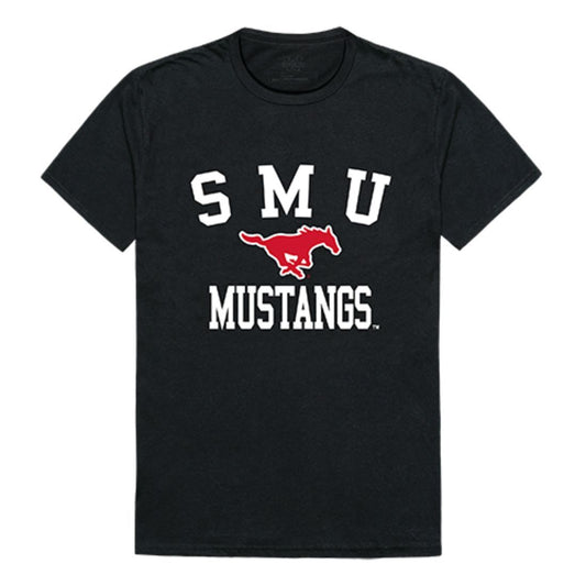 SMU Southern Methodist University Mustangs Arch T-Shirt Black-Campus-Wardrobe
