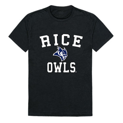 Rice University Owls Arch T-Shirt Black-Campus-Wardrobe
