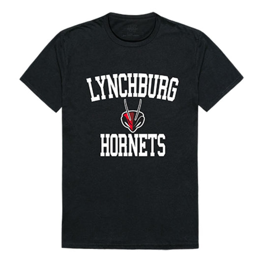Lynchburg College Hornets Arch T-Shirt Black-Campus-Wardrobe