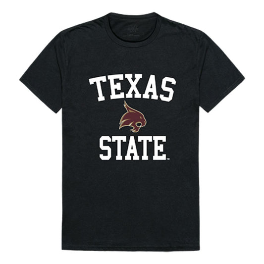 Texas State University Boko the Bobcat Arch T-Shirt Black-Campus-Wardrobe