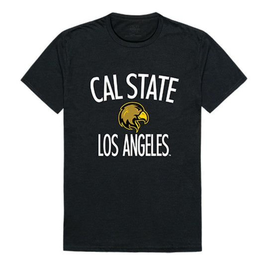 Cal State University Los Angeles Golden Eagles Arch T-Shirt Black-Campus-Wardrobe