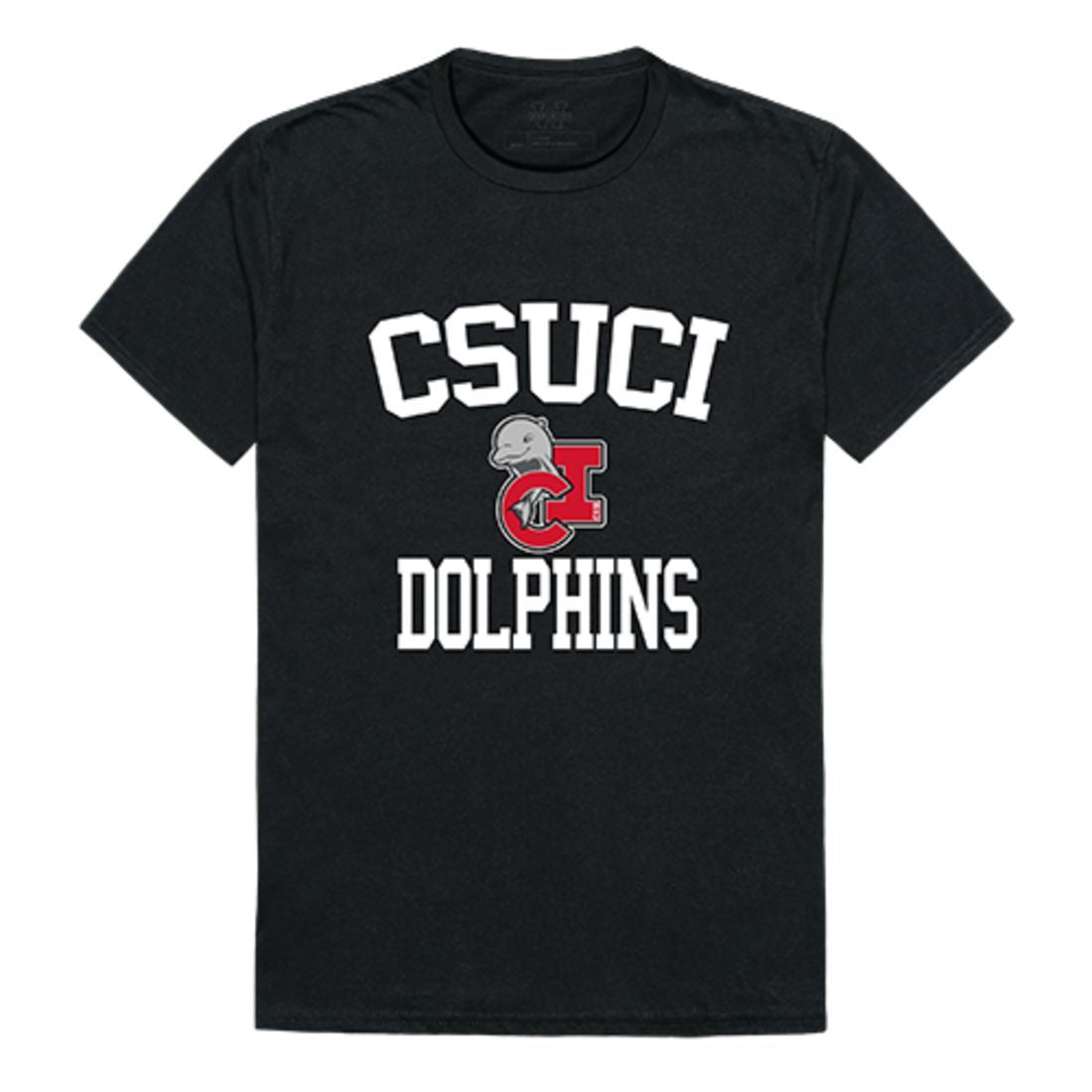CSUCI CalIfornia State University Channel Islands The Dolphins Arch T-Shirt Black-Campus-Wardrobe