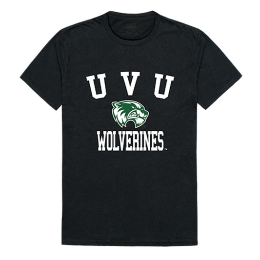 UVU Utah Valley University Wolverines Arch T-Shirt Black-Campus-Wardrobe