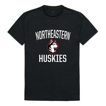 Northeastern University Huskies Arch T-Shirt Black-Campus-Wardrobe