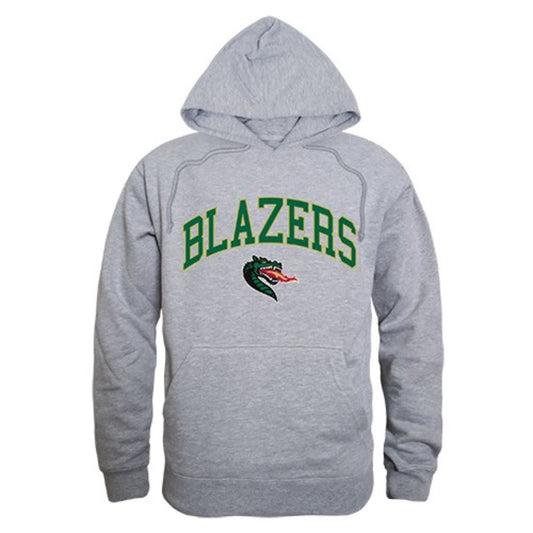UAB University of Alabama at Birmingham Blazer Campus Hoodie Sweatshirt Heather Grey-Campus-Wardrobe