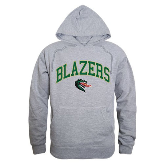 UAB University of Alabama at Birmingham Blazer Campus Hoodie Sweatshirt Heather Grey-Campus-Wardrobe