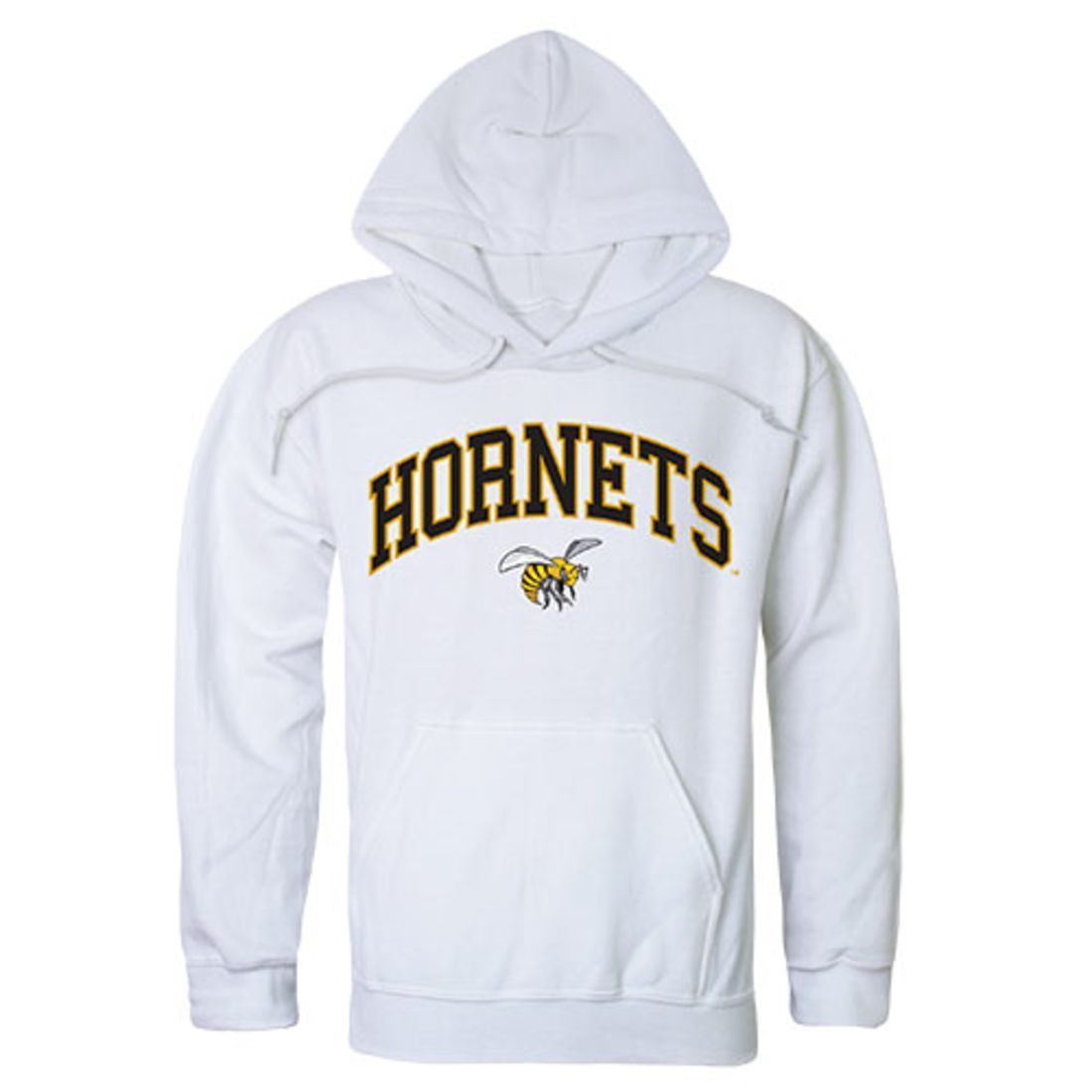 Alabama State University Hornets Campus Hoodie Sweatshirt White-Campus-Wardrobe