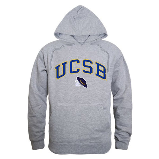 UCSB University of California, Santa Barbara Gauchos Campus Hoodie Sweatshirt Heather Grey-Campus-Wardrobe