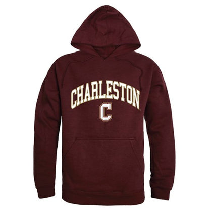 College of Charleston Cougars Campus Hoodie Sweatshirt Maroon-Campus-Wardrobe