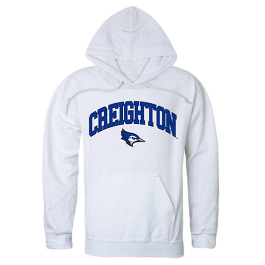 Creighton University Bluejays Campus Hoodie Sweatshirt White-Campus-Wardrobe