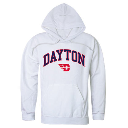 University of Dayton Flyers Campus Hoodie Sweatshirt White-Campus-Wardrobe
