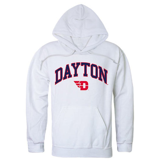 University of Dayton Flyers Campus Hoodie Sweatshirt White-Campus-Wardrobe