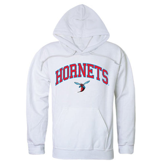 Delaware State University Hornet Campus Hoodie Sweatshirt White-Campus-Wardrobe