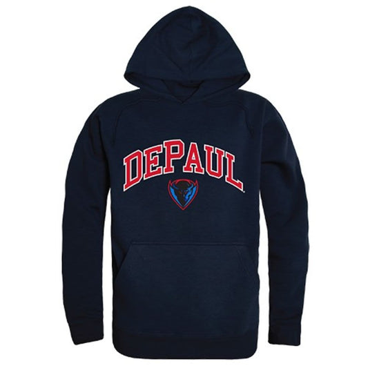DePaul University Blue Demons Campus Hoodie Sweatshirt Navy-Campus-Wardrobe