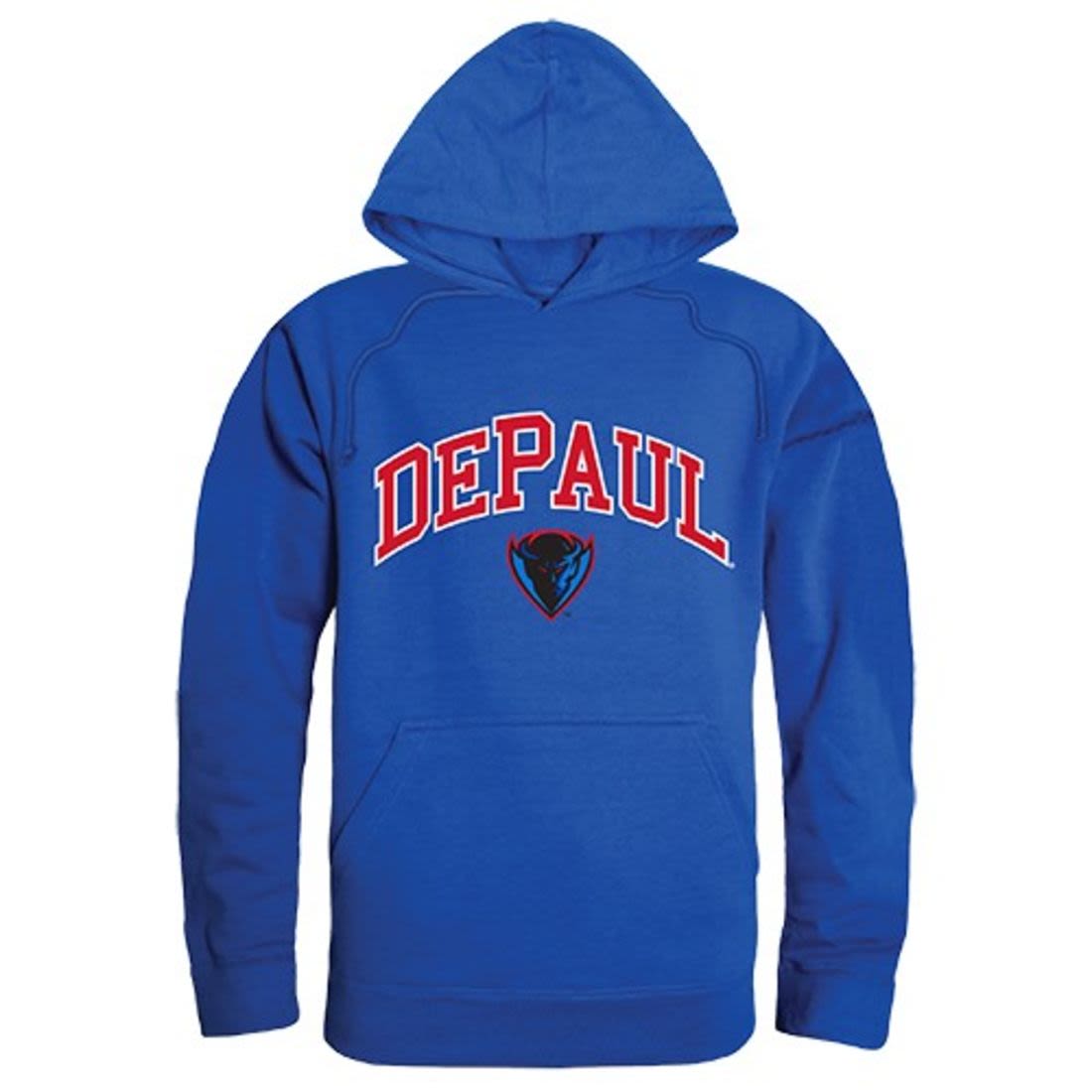 DePaul University Blue Demons Campus Hoodie Sweatshirt Royal-Campus-Wardrobe