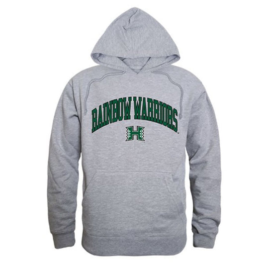 University of Hawaii Rainbow Warriors Campus Hoodie Sweatshirt Heather Grey-Campus-Wardrobe