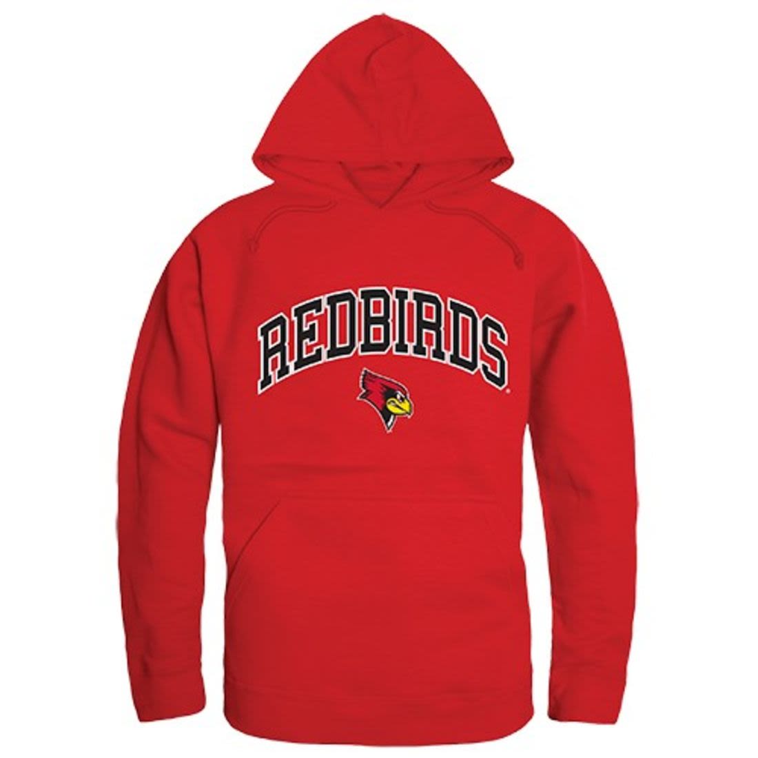 Illinois State University Redbirds Campus Hoodie Sweatshirt Red-Campus-Wardrobe