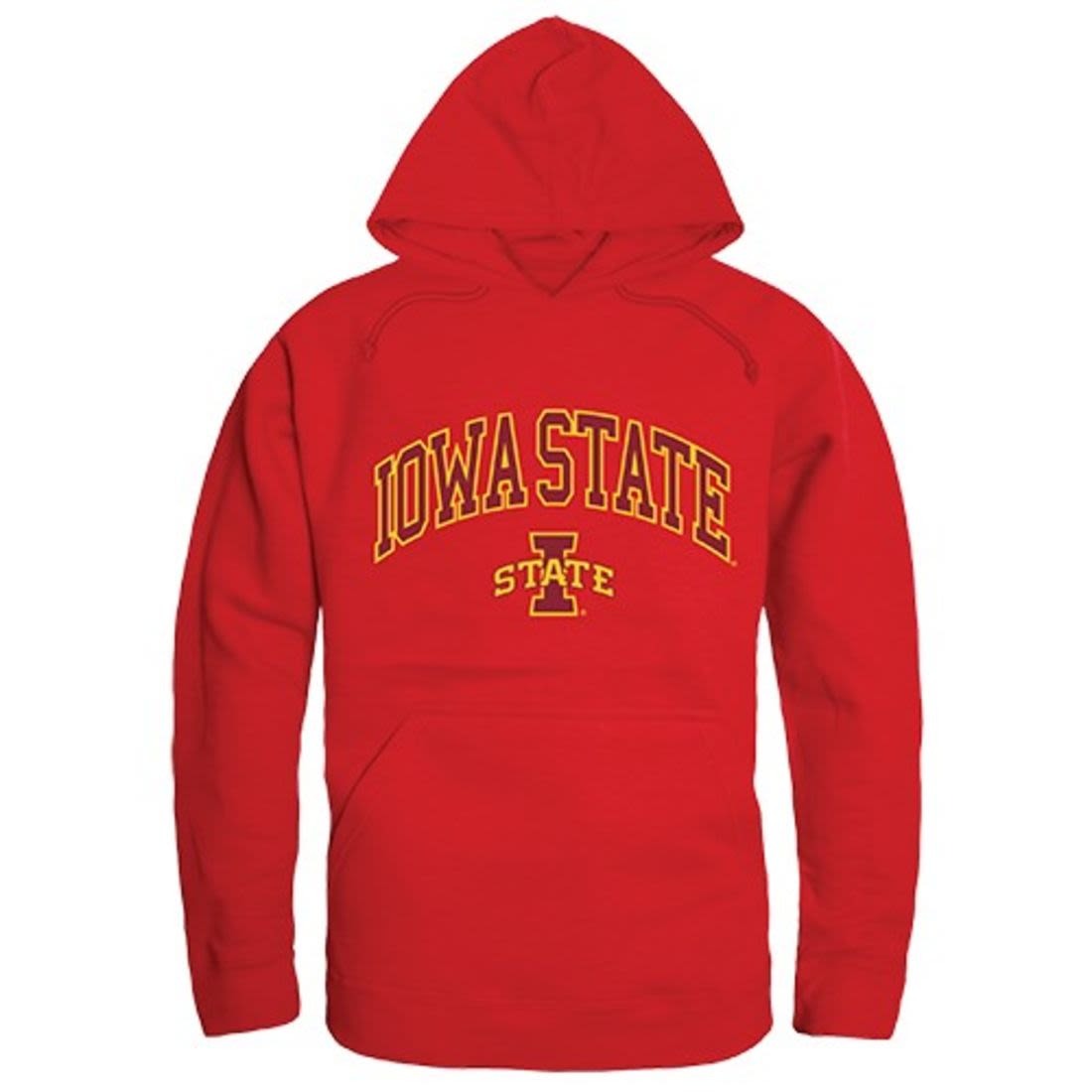 Iowa State University Cyclones Campus Hoodie Sweatshirt Red-Campus-Wardrobe