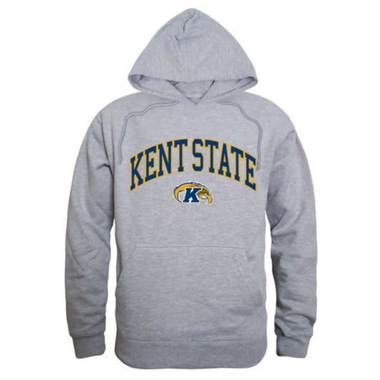 Kent State University The Golden Eagles Campus Hoodie Sweatshirt Heather Grey-Campus-Wardrobe