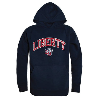 Liberty University Flames Campus Hoodie Sweatshirt Navy-Campus-Wardrobe