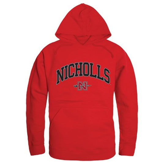 Nicholls State University Colonels Campus Hoodie Sweatshirt Red-Campus-Wardrobe