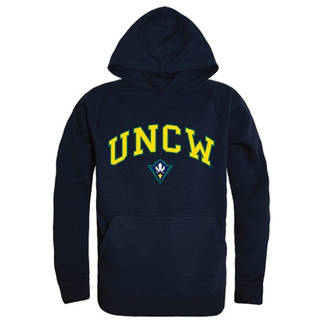 University of North Carolina at Wilmington Seahawks Campus Hoodie Sweatshirt Navy-Campus-Wardrobe