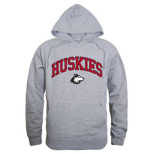 NIU Northern Illinois University Huskies Campus Hoodie Sweatshirt Heather Grey-Campus-Wardrobe