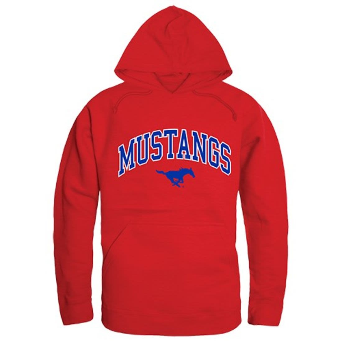 Southern Methodist University Mustangs Campus Hoodie Sweatshirt Red-Campus-Wardrobe