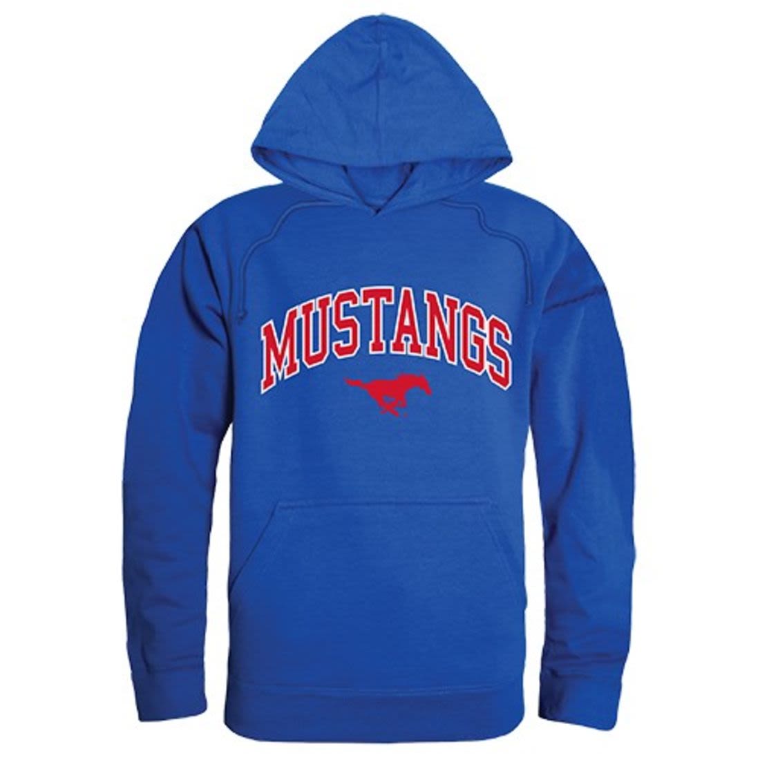 Southern Methodist University Mustangs Campus Hoodie Sweatshirt Royal-Campus-Wardrobe