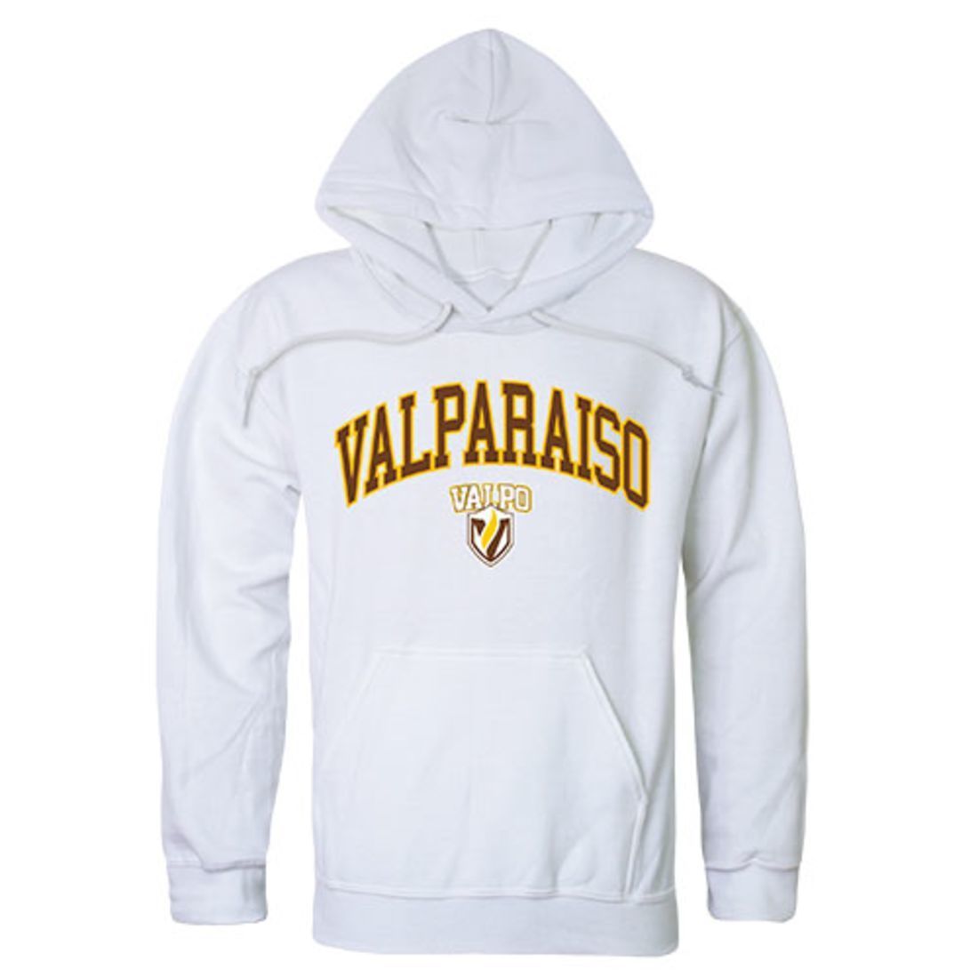 Valparaiso University Crusaders Campus Hoodie Sweatshirt White-Campus-Wardrobe