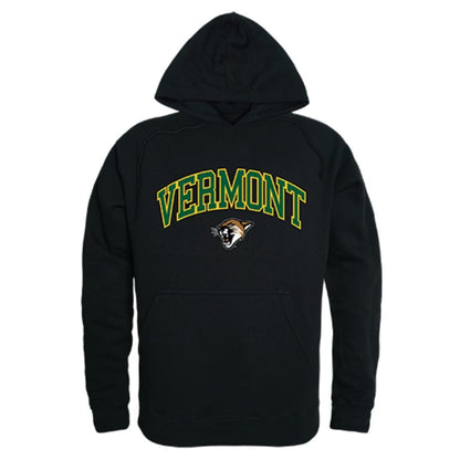 University of Vermont Catamounts Campus Hoodie Sweatshirt Black-Campus-Wardrobe