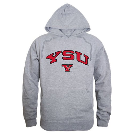 Youngstown State University Penguins Campus Hoodie Sweatshirt Heather Grey-Campus-Wardrobe