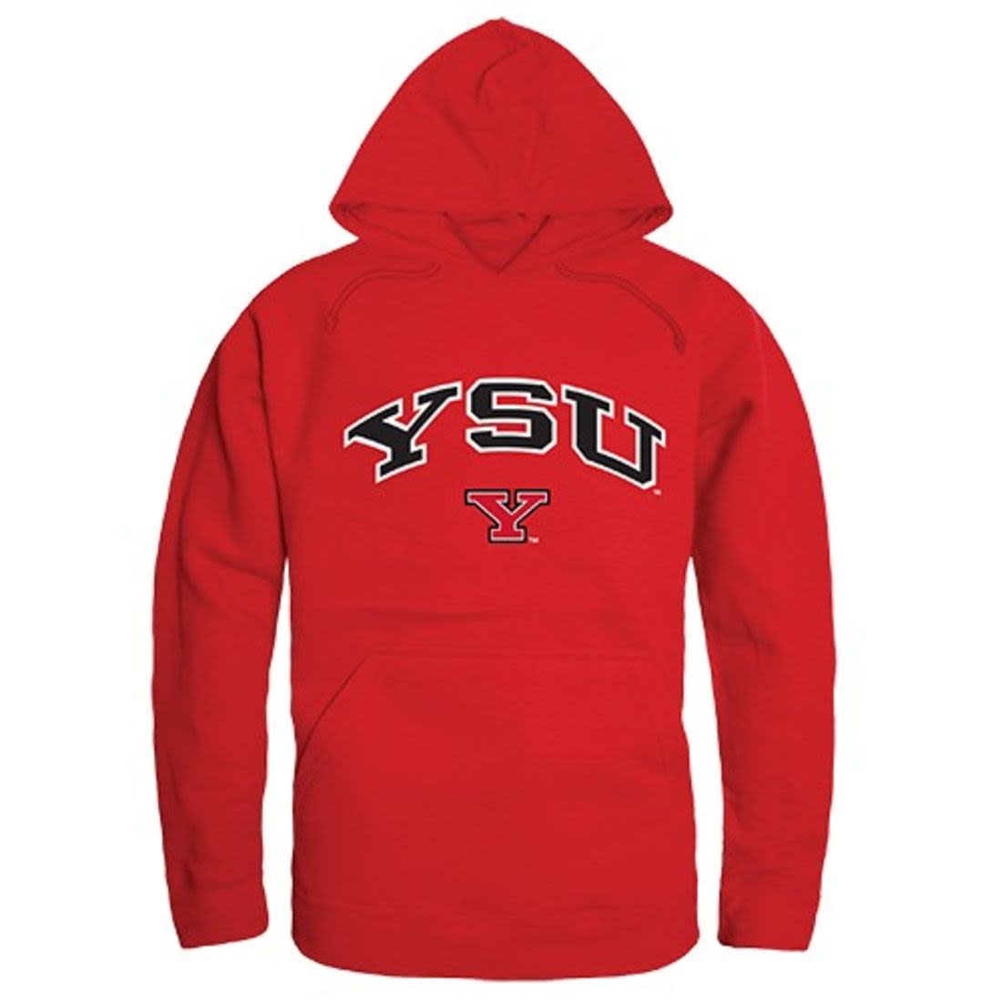 Youngstown State University Penguins Campus Hoodie Sweatshirt Red-Campus-Wardrobe