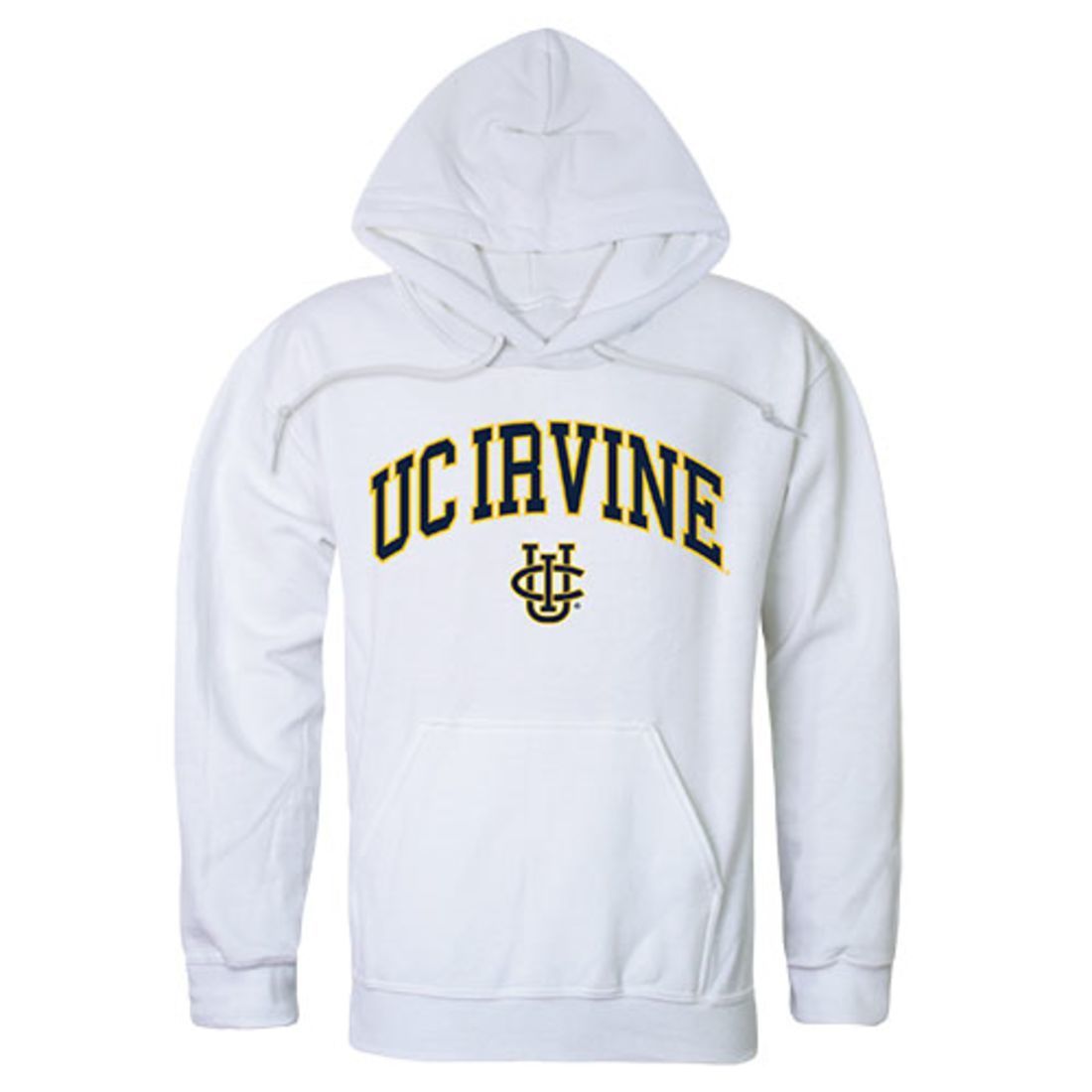 University of California Irvine Anteaters Campus Hoodie Sweatshirt White-Campus-Wardrobe