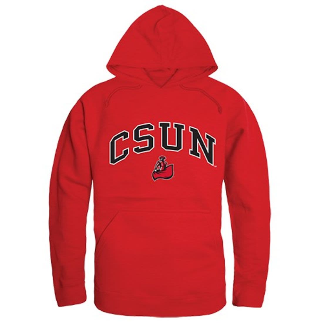 CSUN California State University Northridge Matadors Campus Hoodie Sweatshirt Red-Campus-Wardrobe