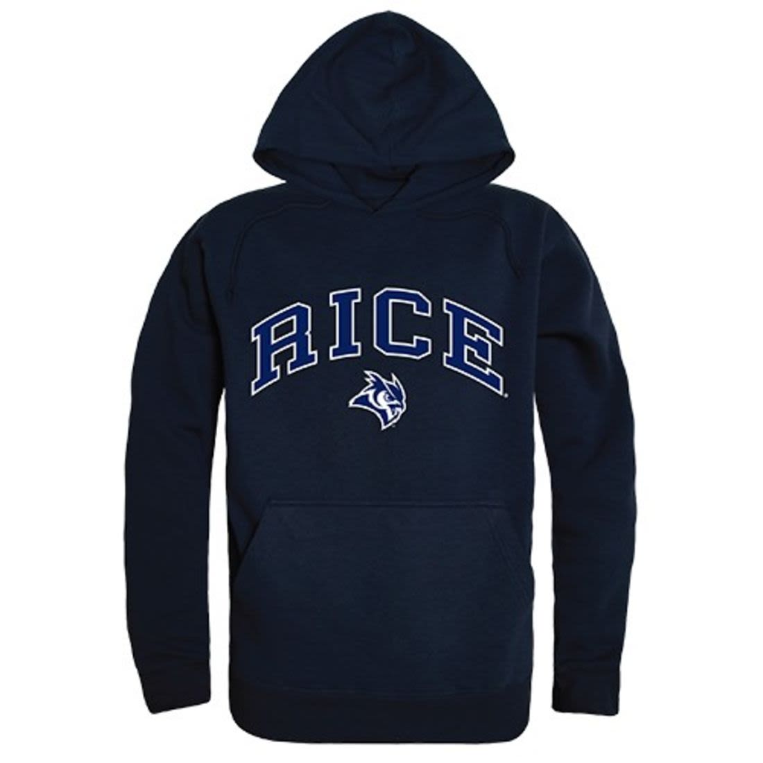 Rice University Owls Campus Hoodie Sweatshirt Navy-Campus-Wardrobe