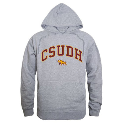 CSUDH California State University Dominguez Hills Toros Campus Hoodie Sweatshirt Heather Grey-Campus-Wardrobe