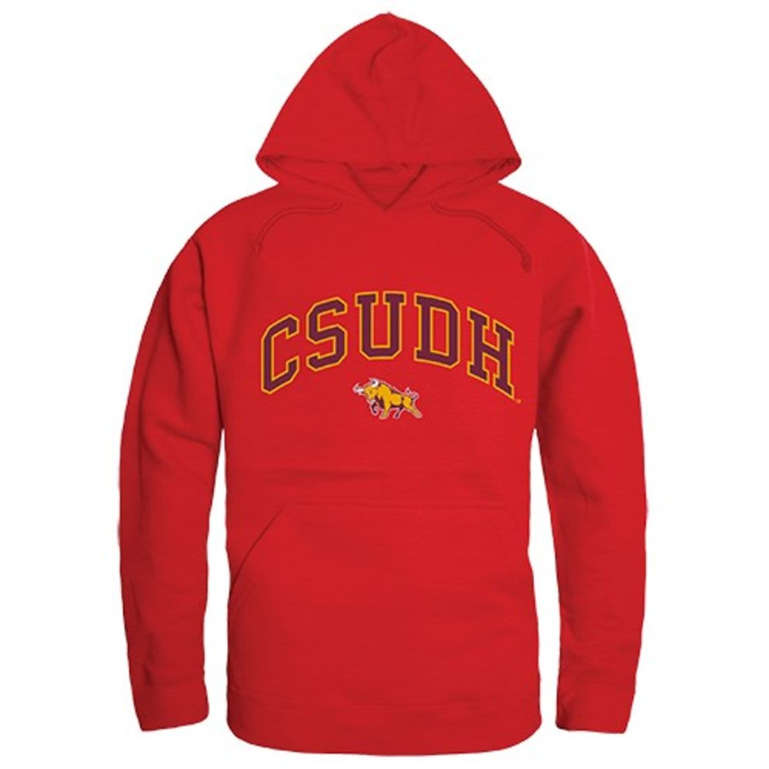 CSUDH California State University Dominguez Hills Toros Campus Hoodie Sweatshirt Red-Campus-Wardrobe
