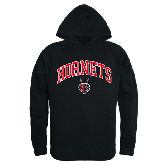 Lynchburg College Hornets Campus Hoodie Sweatshirt Black-Campus-Wardrobe