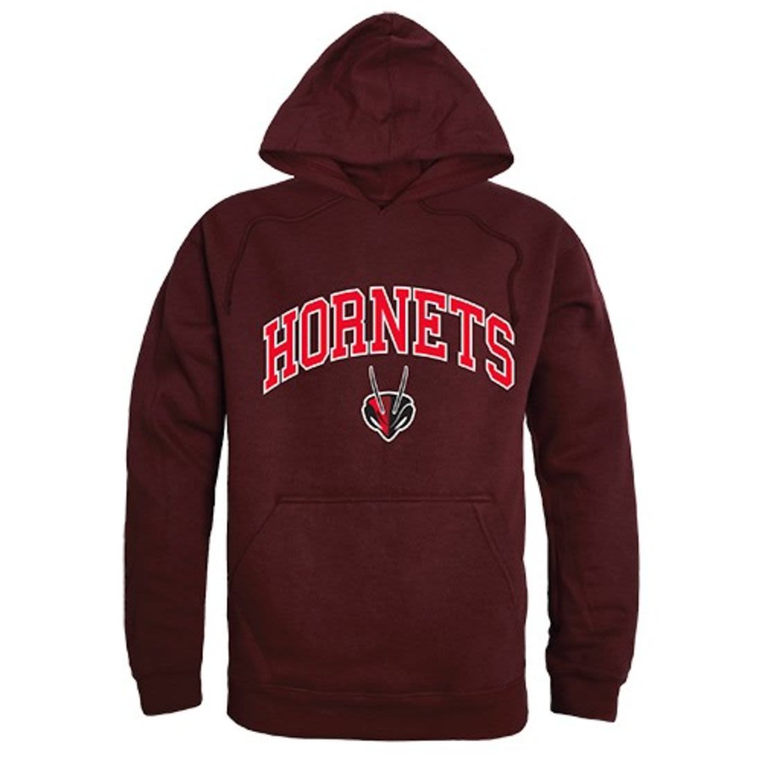 Lynchburg College Hornets Campus Hoodie Sweatshirt Maroon-Campus-Wardrobe