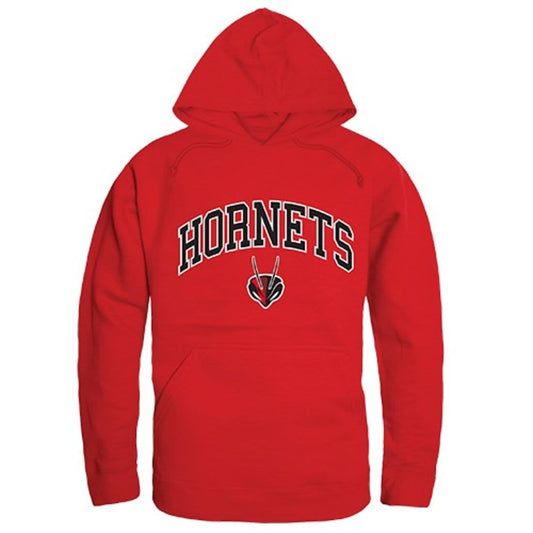 Lynchburg College Hornets Campus Hoodie Sweatshirt Red-Campus-Wardrobe