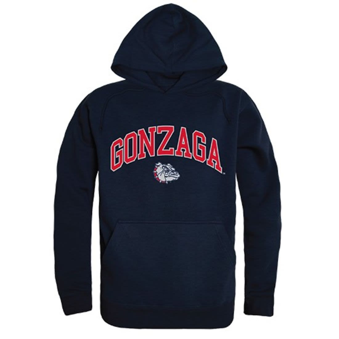 Gonzaga University Bulldogs Campus Hoodie Sweatshirt Navy-Campus-Wardrobe