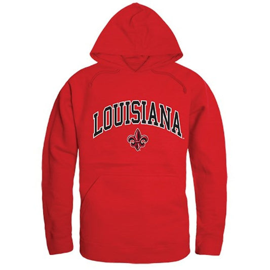 University of Louisiana at Lafayette Ragin' Cajuns Campus Hoodie Sweatshirt Red-Campus-Wardrobe
